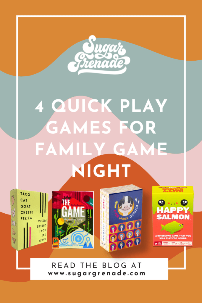 4 family games for family game night