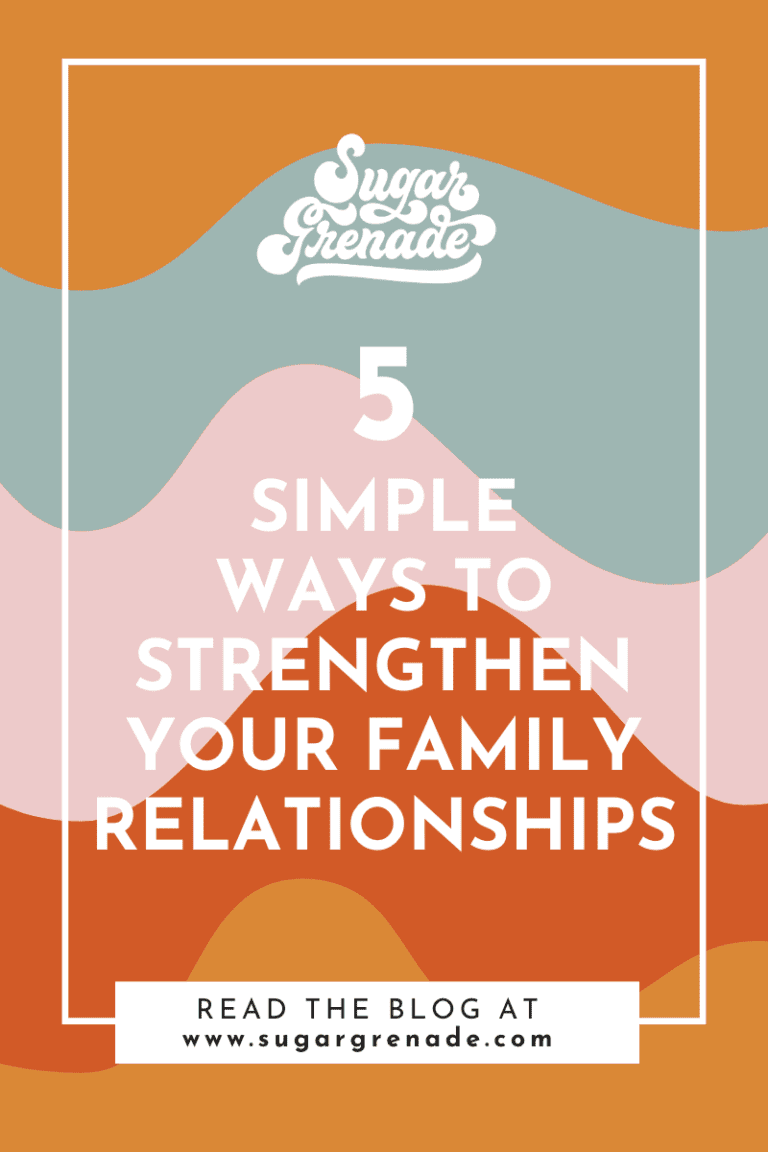 5 simple ways to strengthen your family relationships