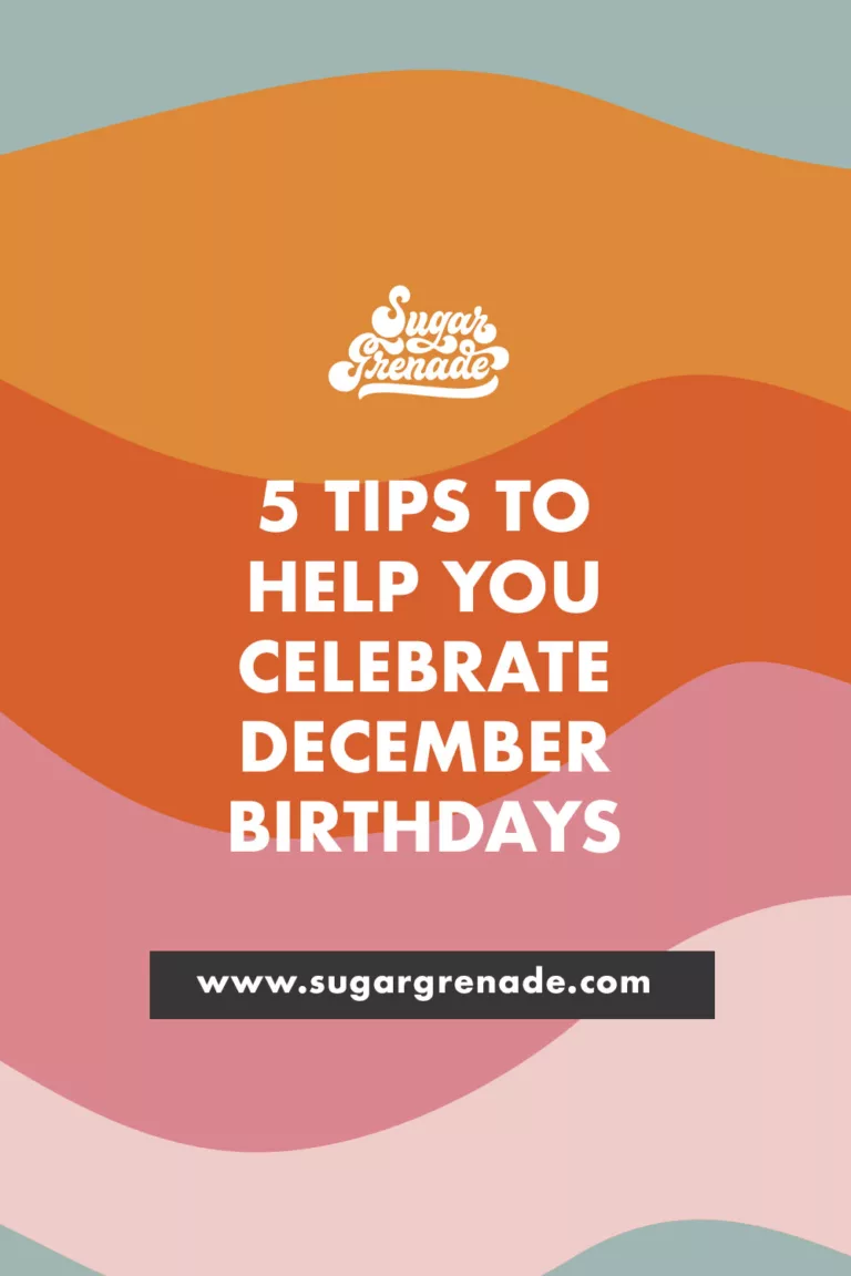 How to appropriately celebrate December birthdays